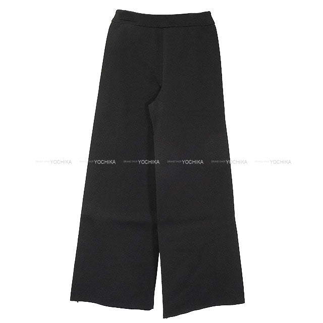 2025SS Dior Pants Flare Graphic Compact Technical Knit Noir (Black)/Blanc (White) Reyon/Nylon/Polyurethane #34 524P06S5088[BRAND NEW][Authentic]