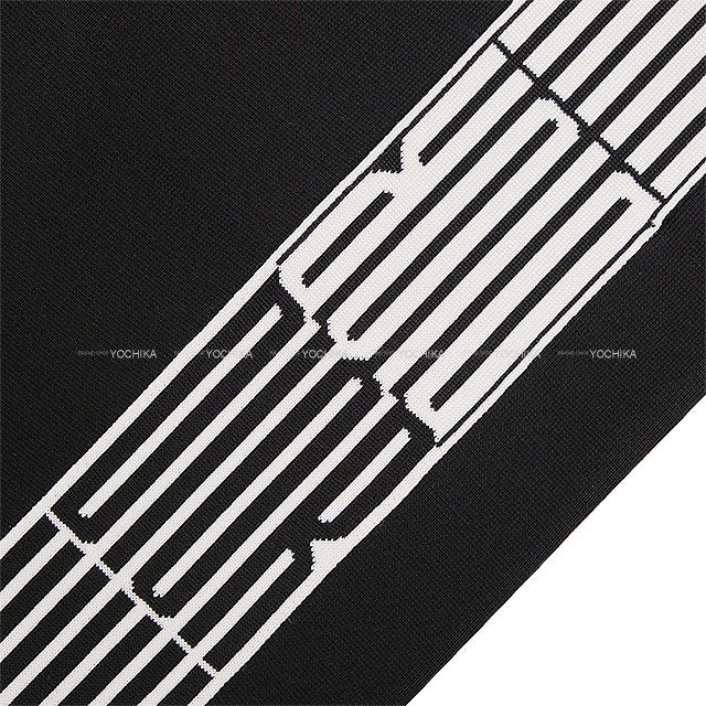 2025SS Dior Pants Flare Graphic Compact Technical Knit Noir (Black)/Blanc (White) Reyon/Nylon/Polyurethane #34 524P06S5088[BRAND NEW][Authentic]