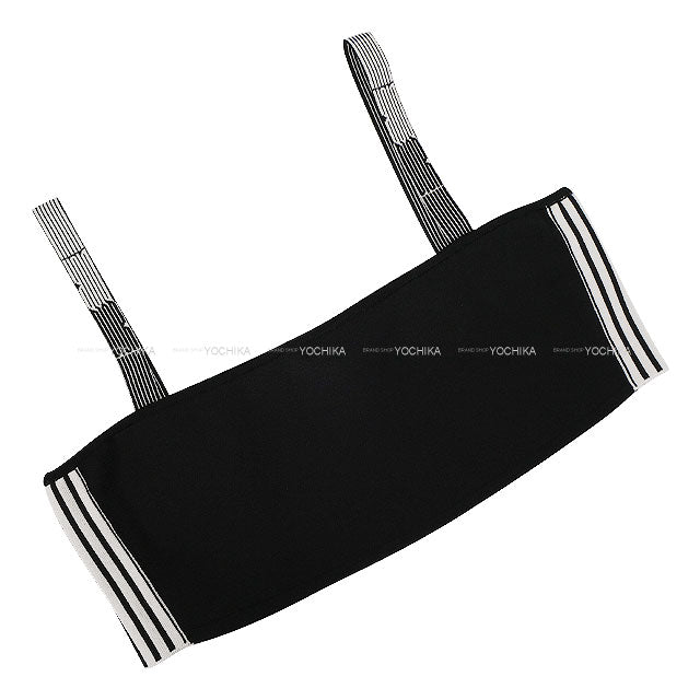 2025SS Dior Tops Bralette Graphic Technical Knit Noir (Black)/Blanc (White) Reyon/Nylon/Polyurethane #S 524E02A5088[BRAND NEW][Authentic]