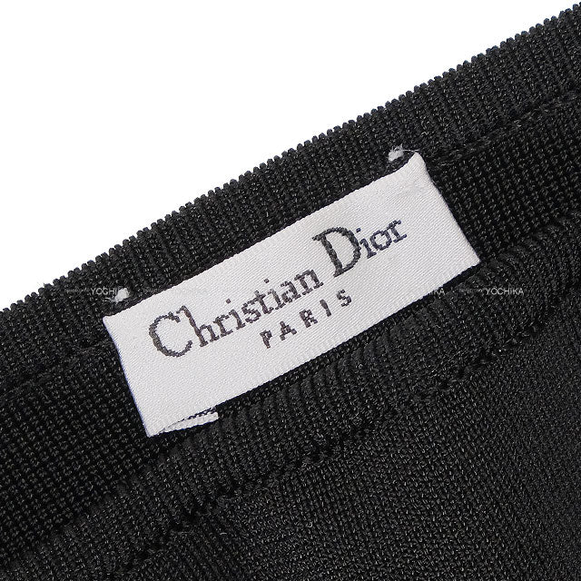 2025SS Dior Tops Bralette Graphic Technical Knit Noir (Black)/Blanc (White) Reyon/Nylon/Polyurethane #S 524E02A5088[BRAND NEW][Authentic]