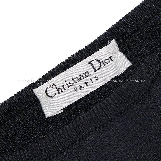 Dior Tops Bralette Noir (Black)/Blanc (White) Reyon/Nylon/Polyurethane #S 844E02AM506[BRAND NEW][Authentic]