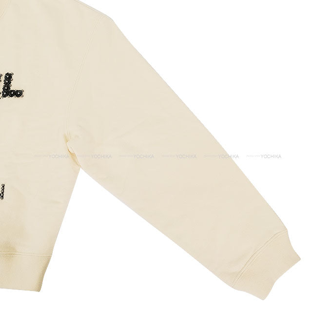2020AW CHANEL Sweat 31 Rue Cambon Ecru Cotton #M P64788[EXCELLENT][Authentic]