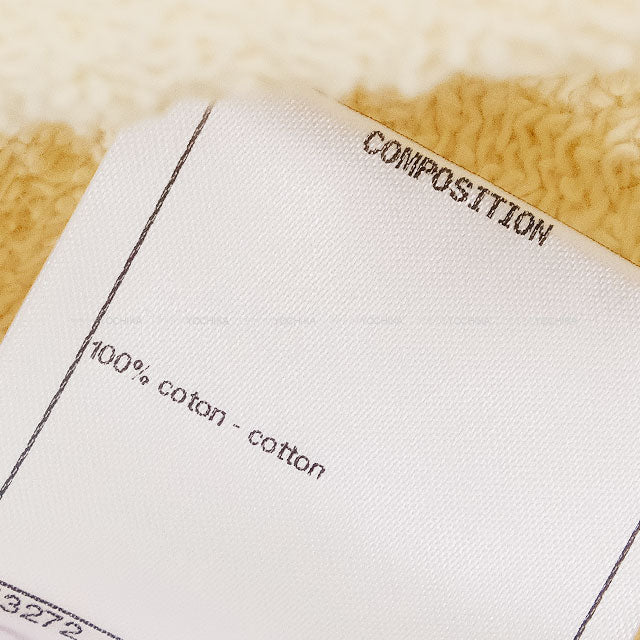 2020AW CHANEL Sweat 31 Rue Cambon Ecru Cotton #M P64788[EXCELLENT][Authentic]