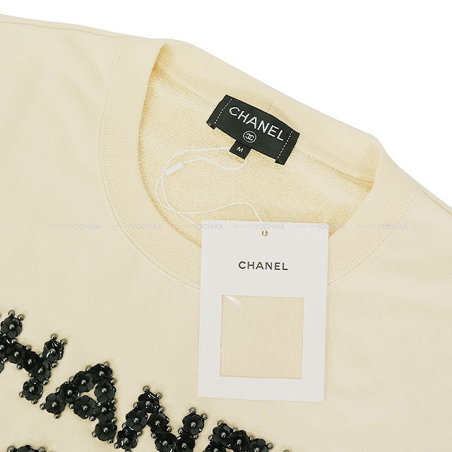 2020AW CHANEL Sweat 31 Rue Cambon Ecru Cotton #M P64788[EXCELLENT][Authentic]