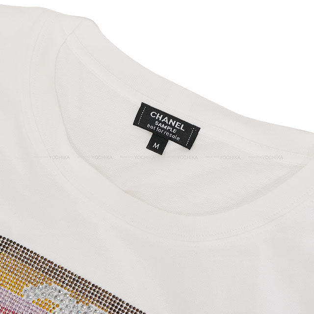 23/24 Cruise Limited Novelty CHANEL Short sleeve t shirt Pouch 23/24 Cruise Limited Novelty Set Blanc (White) Cotton M C63126[EXCELLENT][Authentic]