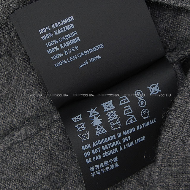 Miu Miu Sweater Cashmere Logo Grey Cashmere #40 MMR451[EXCELLENT][Authentic]