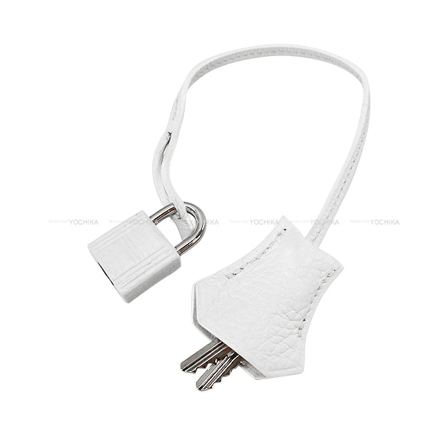 [Pre-loved] HERMES Shoulder bag Bolide35(37) Blanc (White) Toile H/Taurillon Clemence Silver HW Stamp □I[LIKE NEW][Authentic]