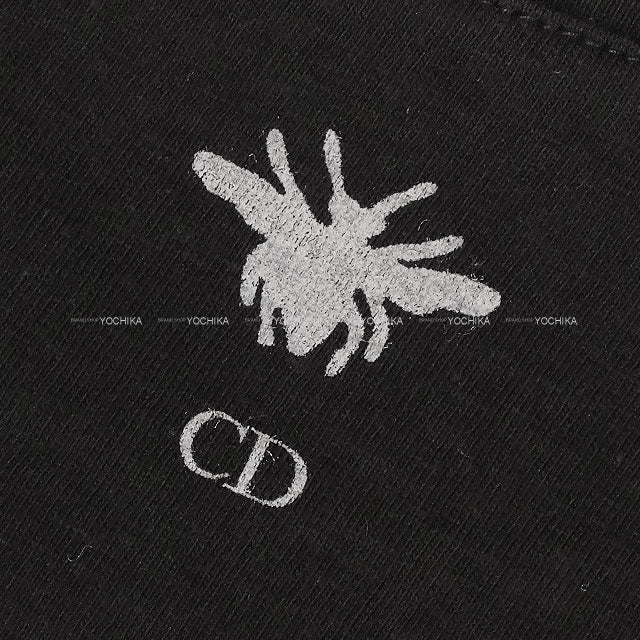 [Pre-loved] Dior Short sleeve t shirt Ladies J’A DIOR 8 Noir (Black) Cotton/Linen #S 213T03TC001[LIKE NEW][Authentic]