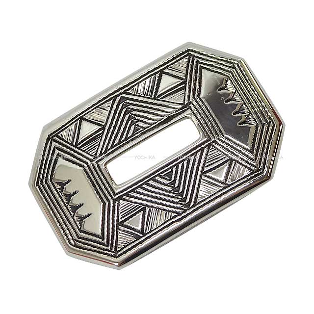 [Pre-loved] HERMES Belt Buckle Neo Tuareg 34mm Silver925 (SV925 Ag925) Silver HW[LIKE NEW][Authentic]