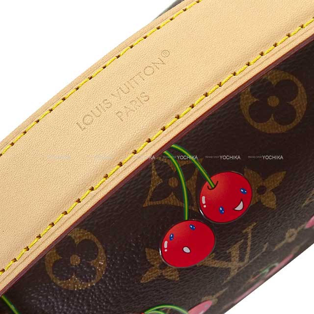 2025SS LOUIS VUITTON Shoulder bag LV×TM Side Trunk MM Brown Monogram Cherry Gold HW M14278[EXCELLENT][Authentic]