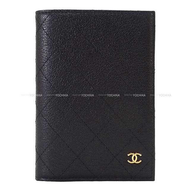 2025AW CHANEL passport case Matelasse COCO Mark Classic Noir (Black) Graind Chevre Gold HW AP4949[BRAND NEW][Authentic]