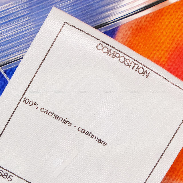 2025 SS CHANEL Knit Long sleeve Camelia Coco mark Drawstring Multicolor Cashmere #40 P51333[EXCELLENT][Authentic]