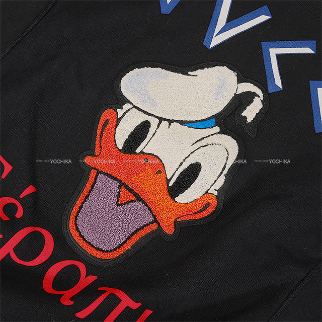 2021 AW GUCCI Sweat Disney Donald Duck Noir (Black) Cotton ♯XL 462018[EXCELLENT][Authentic]