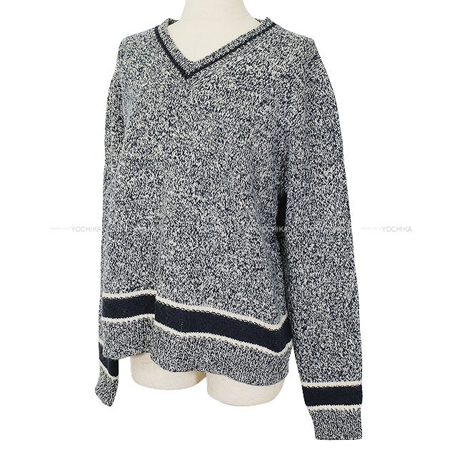 2021 AW Christian Dior Knit Navy Wool/Cashmere ♯48 054S01AM303[EXCELLENT][Authentic]