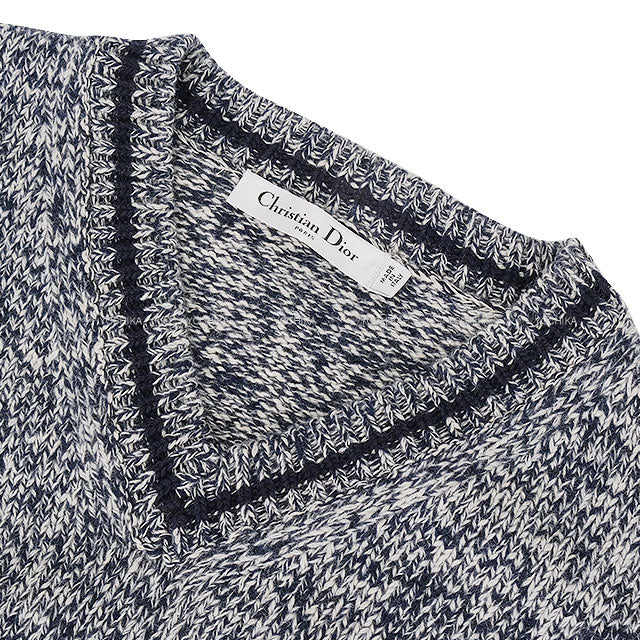 2021 AW Christian Dior Knit Navy Wool/Cashmere ♯48 054S01AM303[EXCELLENT][Authentic]