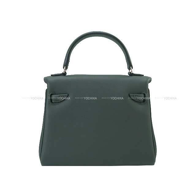 HERMES Handbag Kelly Doll quelle idole Vert Fonce/Vert Peppermint Veau Swift Silver HW Stamp K[BRAND NEW][Authentic]