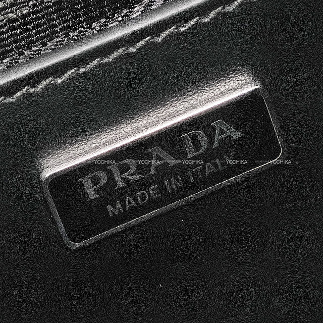 [Pre-loved] PRADA Shoulder bag Men's Noir (Black) Saffiano leather Silver HW 2VD065[LIKE NEW][Authentic]