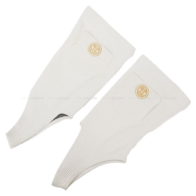 2022 Cruise Collection CHANEL boots Short Ankle Boots with COCO Mark and COCO Button, with Leggings Noir (Black) Patent Enamel Leather/Knit #38C Champagne Gold HW G38735[EXCELLENT][Authentic]