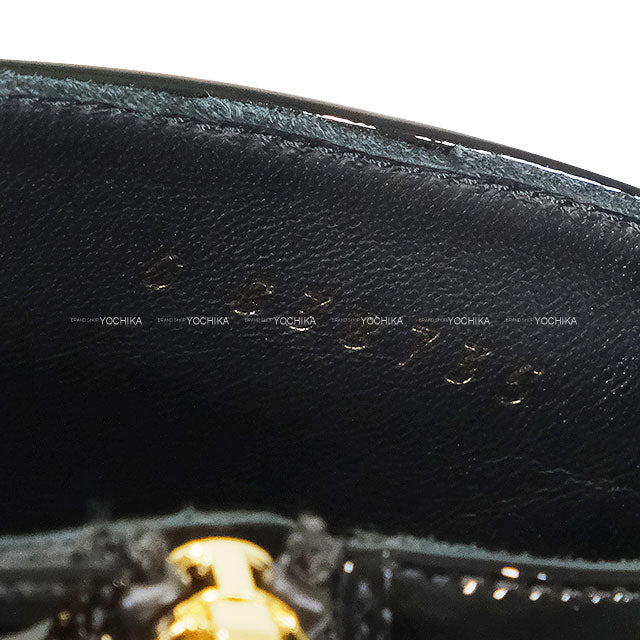 2022 Cruise Collection CHANEL boots Short Ankle Boots with COCO Mark and COCO Button, with Leggings Noir (Black) Patent Enamel Leather/Knit #38C Champagne Gold HW G38735[EXCELLENT][Authentic]