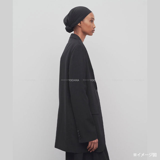 The Row Single Jacket OBINE Noir (Black) Viscose/Virgin Wool #XS 5225-W1973[EXCELLENT][Authentic]