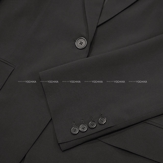 The Row Single Jacket OBINE Noir (Black) Viscose/Virgin Wool #XS 5225-W1973[EXCELLENT][Authentic]