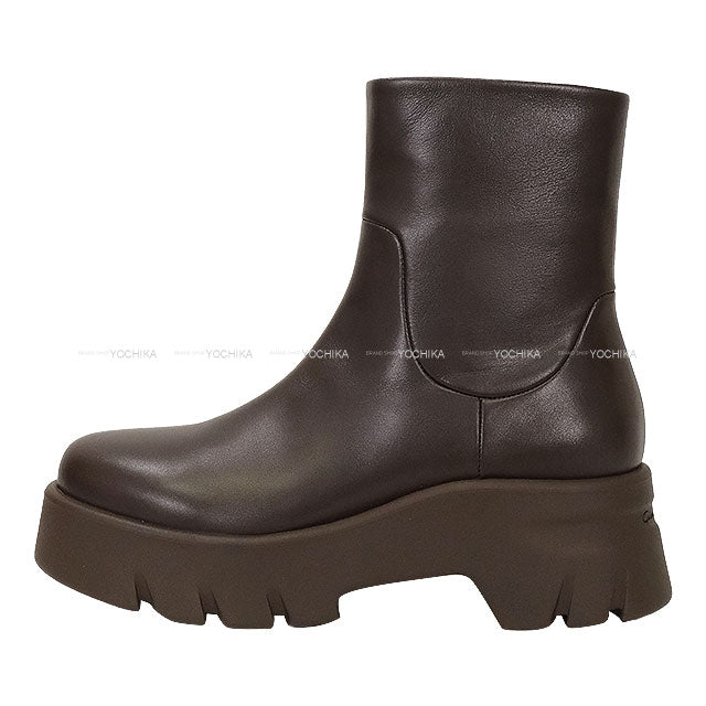 2024AW Gianvito Rossi boots Ankle MONTEY Moka Calf #39 G73297[EXCELLENT][Authentic]