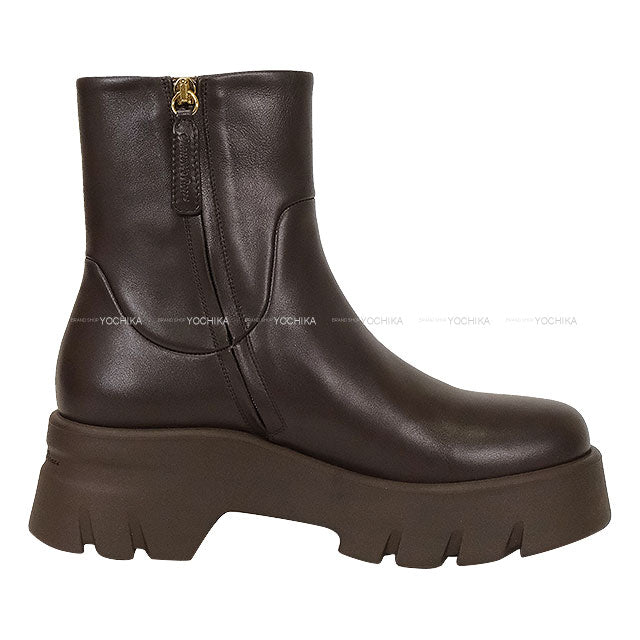 2024AW Gianvito Rossi boots Ankle MONTEY Moka Calf #39 G73297[EXCELLENT][Authentic]
