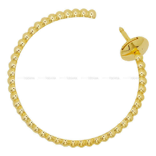 Van Cleef & Arpels pierced earring Perlee Gold Pearl Hoop Small Gold K18YG VCARO3YD00[EXCELLENT][Authentic]