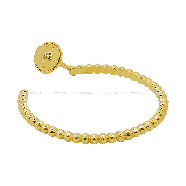 Van Cleef & Arpels pierced earring Perlee Gold Pearl Hoop Small Gold K18YG VCARO3YD00[EXCELLENT][Authentic]