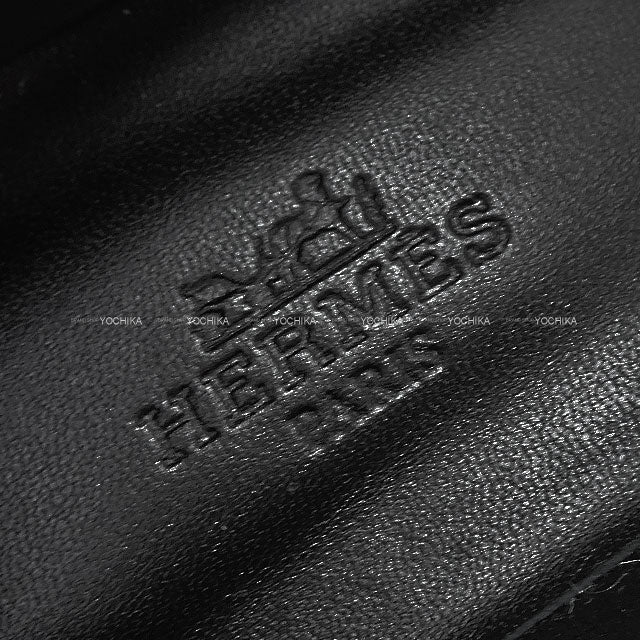 2025SS HERMES ballet shoes(flat shoes) Kelly buckle Noir (Black) Calfskin #35 Silver HW[EXCELLENT][Authentic]