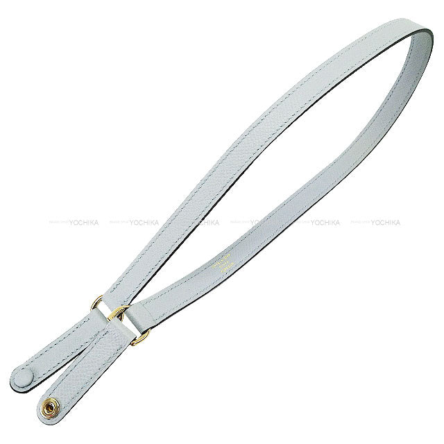 HERMES Clutch bag Kelly Elan Gris Pantin Veau Epsom Champagne Gold HW Stamp K[BRAND NEW][Authentic]