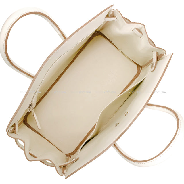 [Pre-loved] HERMES Handbag Birkin25 Shadow Mushroom Veau Swift Silver HW Stamp U[LIKE NEW][Authentic]