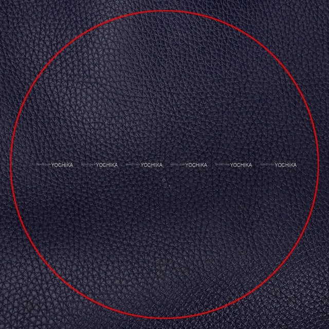 [Pre-loved] HERMES Handbag Double Sens 45 Noir (Black)/Bleu Nuit Veau Togo Stamp Y[LIKE NEW][Authentic]