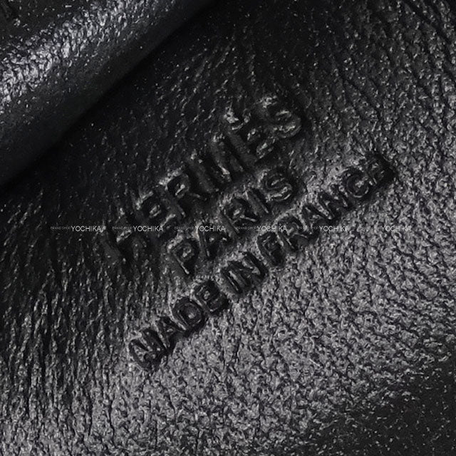 [Pre-loved] HERMES bag charm Rodeo PM SO BLACK Noir (Black) Agneau Milo Stamp Y[LIKE NEW][Authentic]