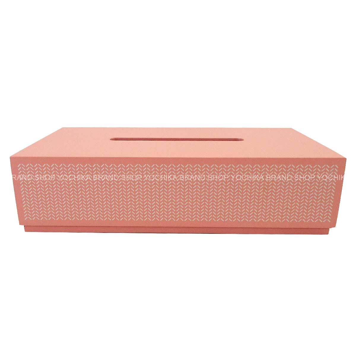 [Pre-loved] HERMES Tissue Case K-BOX Pink Lacquered Wood[LIKE NEW][Authentic]