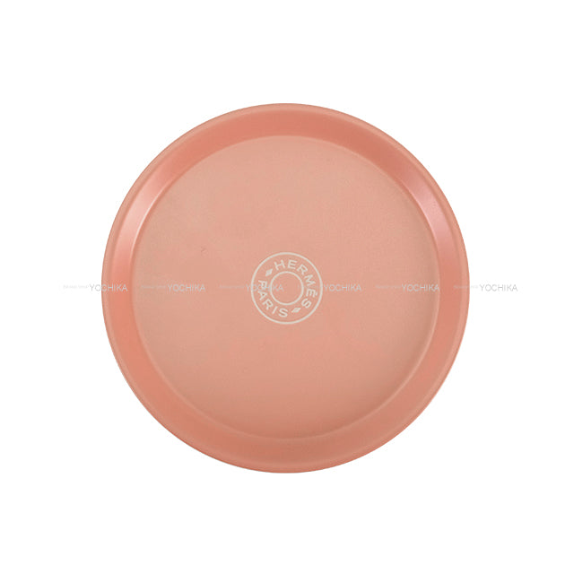 [Pre-loved] HERMES Boudoir PM Vide Poche accessory case Pink Lacquer wood[LIKE NEW][Authentic]