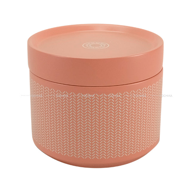 [Pre-loved] HERMES Boudoir MM Vide Poche Accessory Case Pink lacquer wood[LIKE NEW][Authentic]