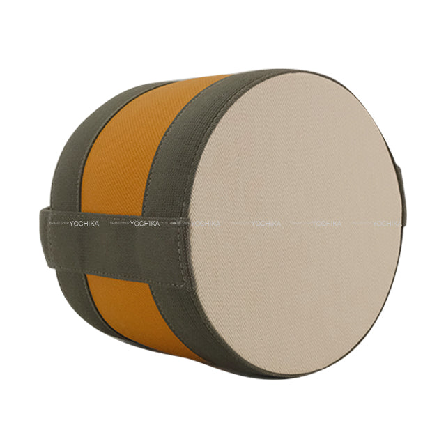 [Pre-loved] HERMES Interior Sherwood Basket small marron Wool Twill[LIKE NEW][Authentic]