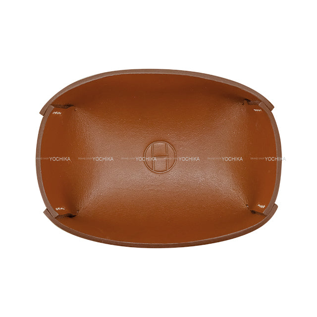 [Pre-loved] HERMES Vat Tray Gold Carf[LIKE NEW][Authentic]