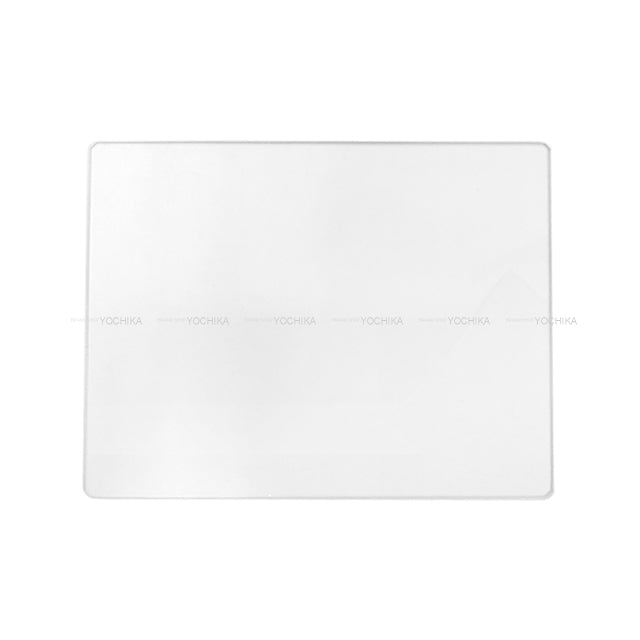 [Pre-loved] HERMES OZLE Picnic Tray with Glass Medium Terre Battue Rattan/Swift[LIKE NEW][Authentic]