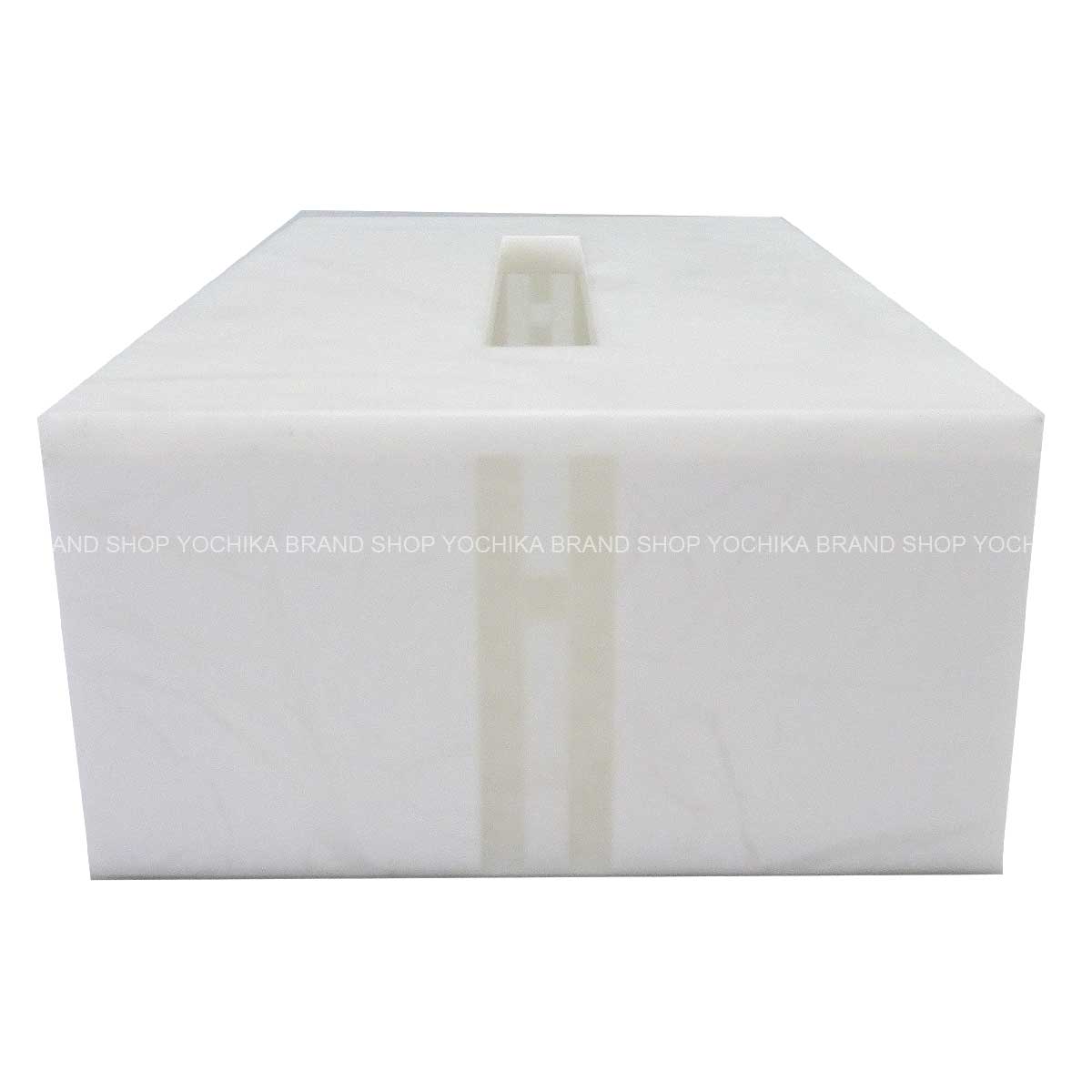 [Pre-loved] HERMES Tissue Case Ariane Naturel Alabaster[LIKE NEW][Authentic]