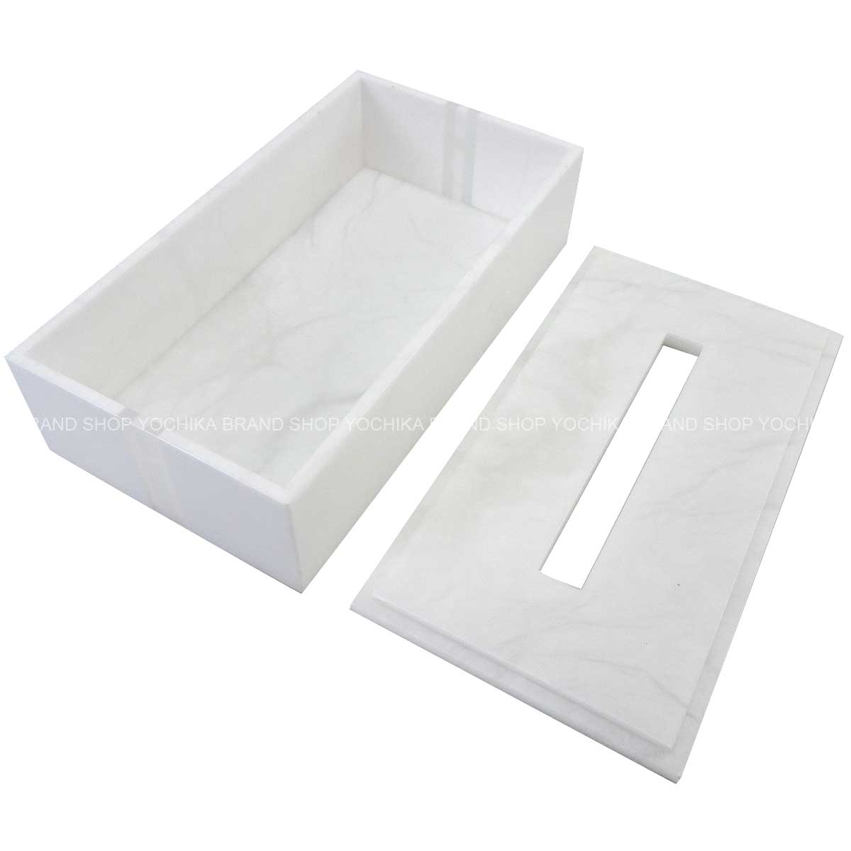 [Pre-loved] HERMES Tissue Case Ariane Naturel Alabaster[LIKE NEW][Authentic]