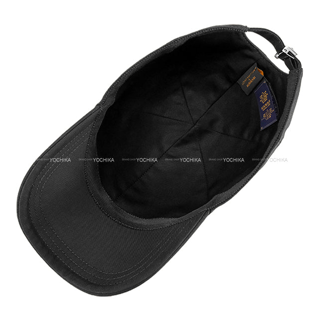 LOUIS VUITTON cap LV×TM Super Flat Noir (Black) Cotton M5000L[EXCELLENT][Authentic]