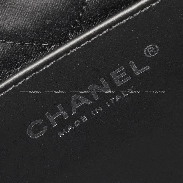 CHANEL Shoulder bag Chanel22 Mini Matelasse Medal Charm Noir (Black) Lambskin Black HW AS3980[EXCELLENT][Authentic]