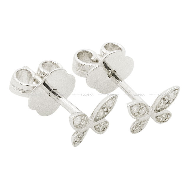 GRAFF pierced earring Pavé Butterfly Mini Stud GF44704[ALMOST NEW][Authentic]