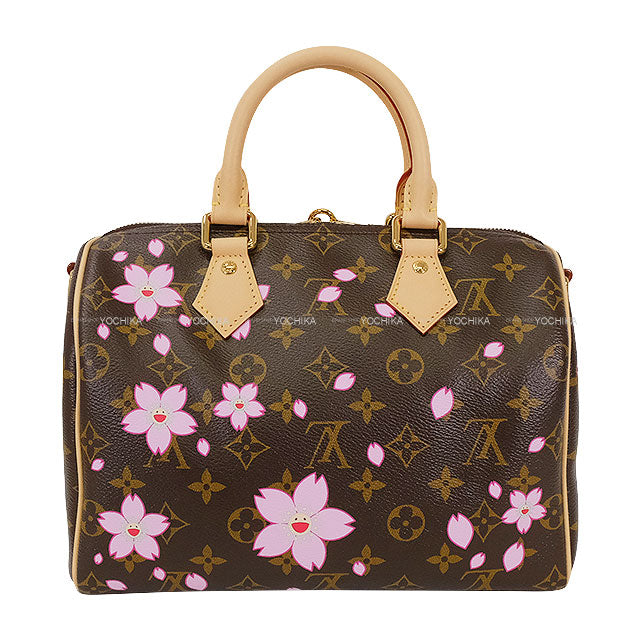 LOUIS VUITTON Shoulder bag Speedy Bandouliere 25 Cherry Blossom Monogram Gold HW M14174[BRAND NEW][Authentic]