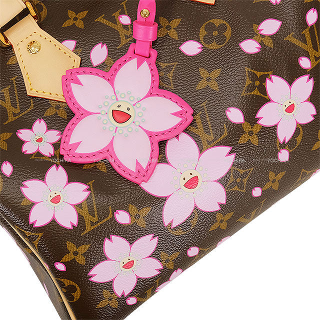 LOUIS VUITTON Shoulder bag Speedy Bandouliere 25 Cherry Blossom Monogram Gold HW M14174[BRAND NEW][Authentic]