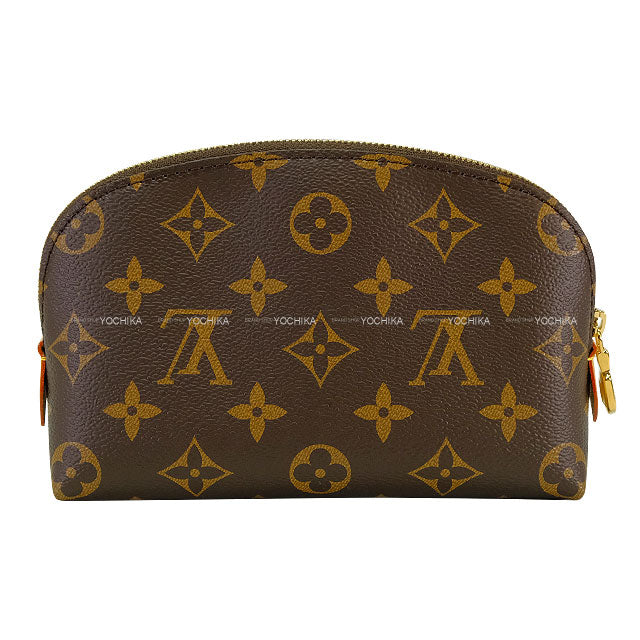 LOUIS VUITTON Pouch LV×TM Cherry Blossom Cosmetic PM Monogram Gold HW M13766[BRAND NEW][Authentic]