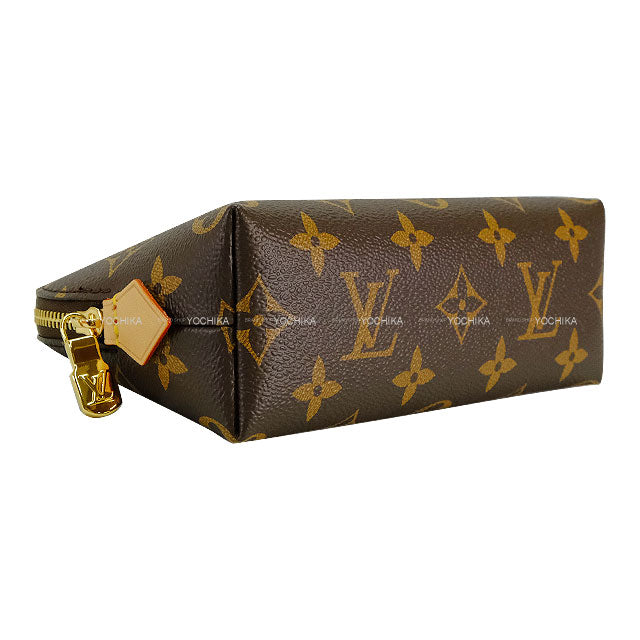 LOUIS VUITTON Pouch LV×TM Cherry Blossom Cosmetic PM Monogram Gold HW M13766[BRAND NEW][Authentic]