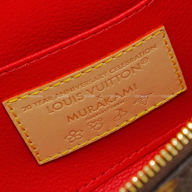 LOUIS VUITTON Pouch LV×TM Cherry Blossom Cosmetic PM Monogram Gold HW M13766[BRAND NEW][Authentic]